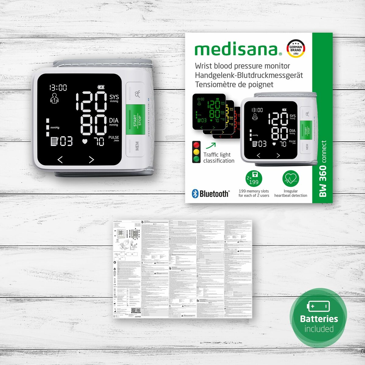 Arm Blood Pressure Monitor Medisana 51076