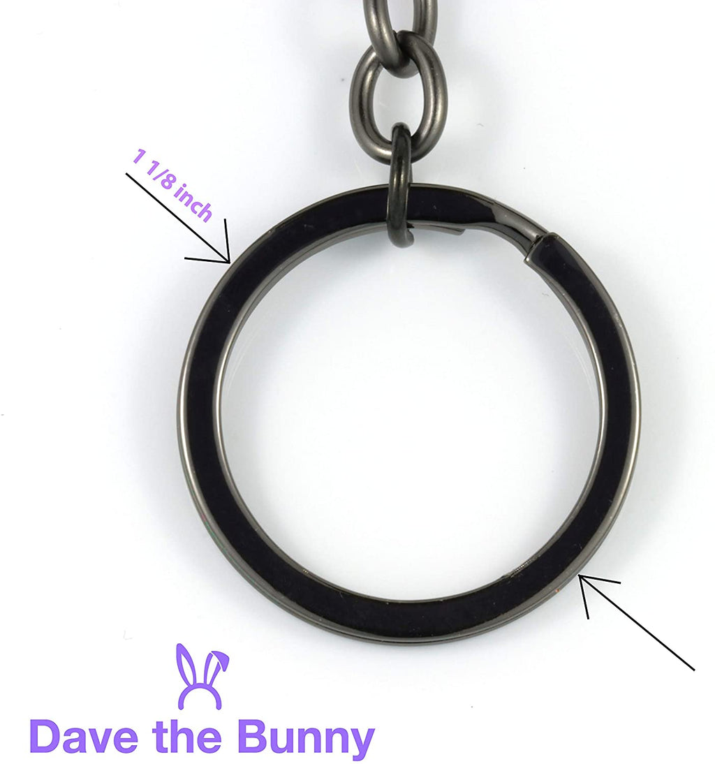 EPJ Diabetic Text on Heart Charm Keychain